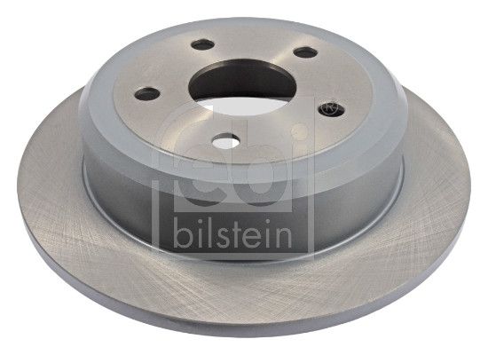 Febi 2 x Brake Disc Set Solid Rear