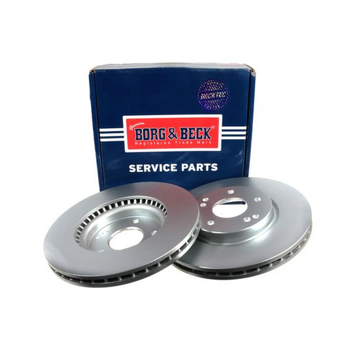 Borg & Beck 2 x Vented Front Brake Discs BBD5447