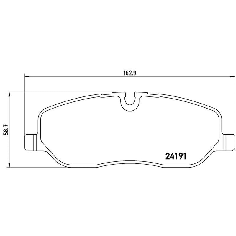 Brembo Front Brake Pad Set P44014