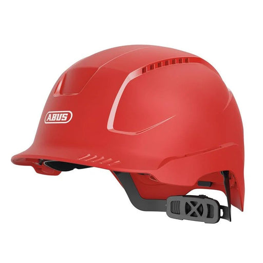 ABUS Mechanical SCATOR Vented Safety Helmet Red - 10041397-01