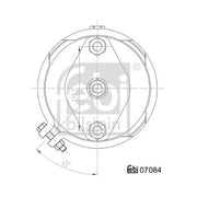 Febi Diaphragm Cylinder 07084