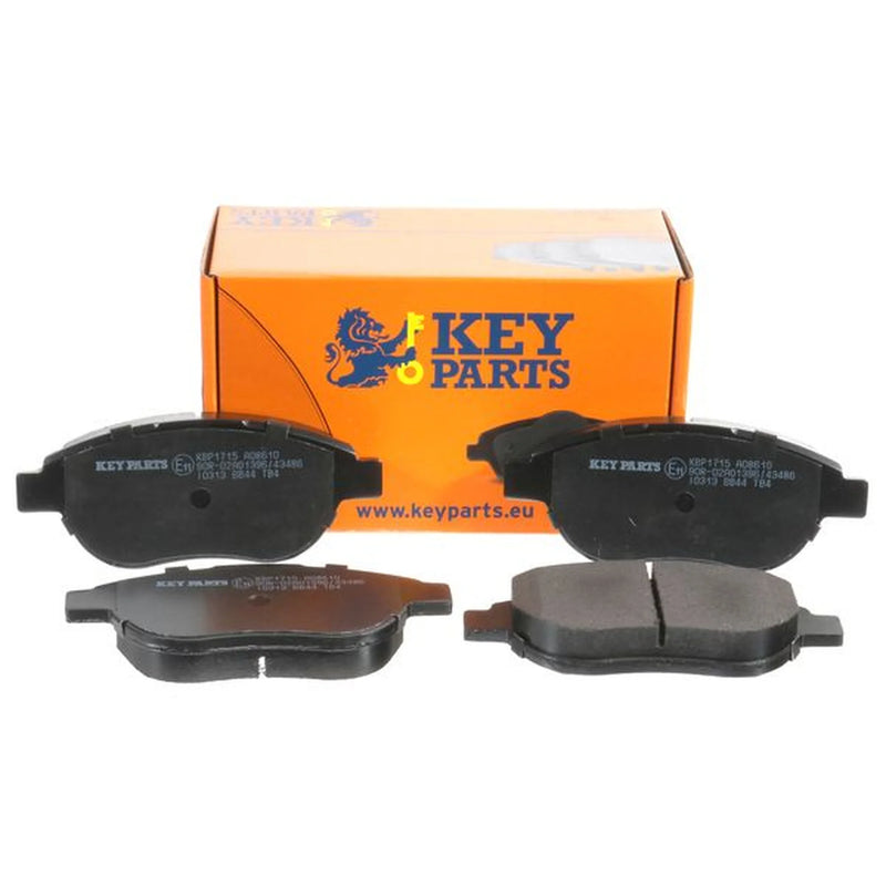Key Parts 4 x Front Brake Pad Set KBP1715