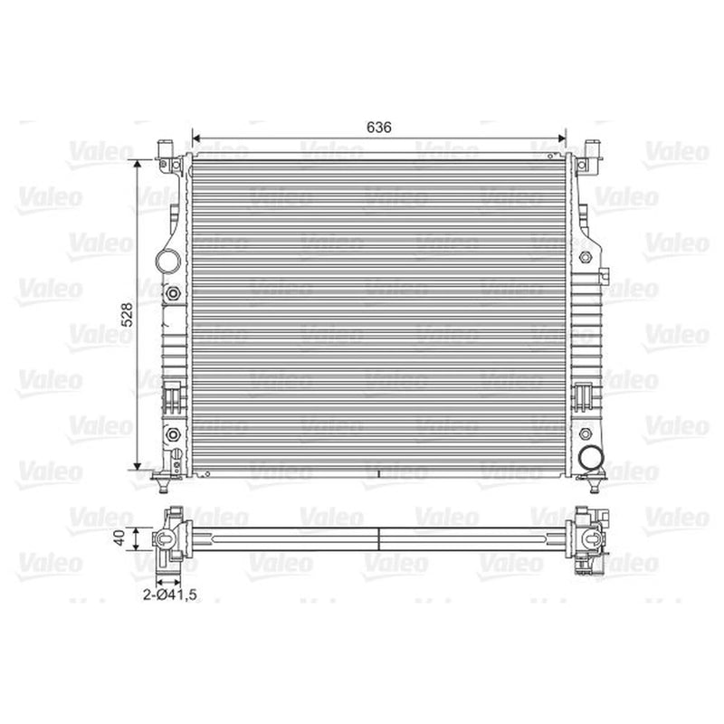 Valeo Engine Radiator 701569