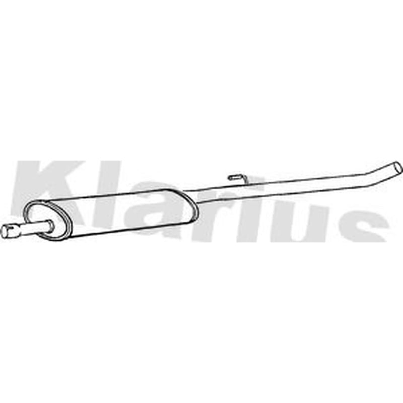 Klarius Box With Centre Pipe Centre CN555B