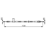 Bosch Handbrake Cable Right Rear 1 987 482 363