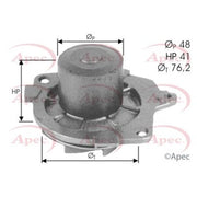 Apec Engine Cooling Water Pump AWP1499