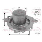 Apec Engine Cooling Water Pump AWP1499