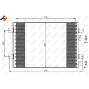 NRF Air Conditioning Condenser 35542