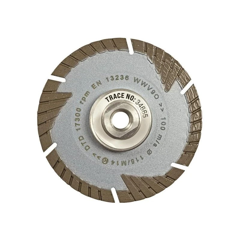 MEXCO FCXCEL Grade Flush Cut Diamond Blade 115 x 22mm - FCXCEL11522