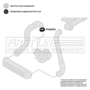 First Line Intercooler Turbo Charge Air Hose FTH1575