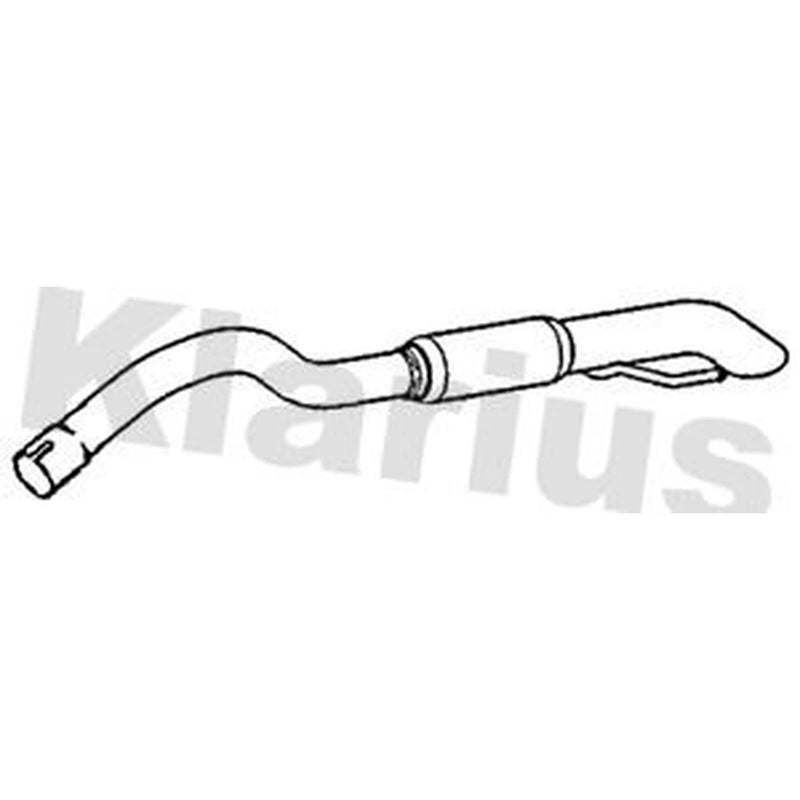 Klarius Box With Tail Pipe Rear CN755G