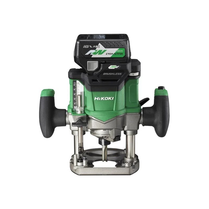 HiKOKI M3612DA/JPZ 1/4 & 1/2in Multi-Volt Router 36V 1 x 2.5Ah Li-ion