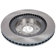 Febi 2 x Internally Vented Rear Brake Discs 196890
