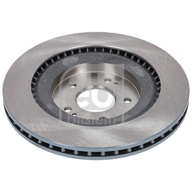 Febi 2 x Internally Vented Rear Brake Discs 196890