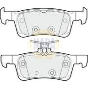 NAPA Rear Brake Pad Set NBP1109