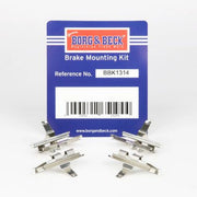Borg & Beck Brake Pad Accessory Fitting Kit Rear BBK1314