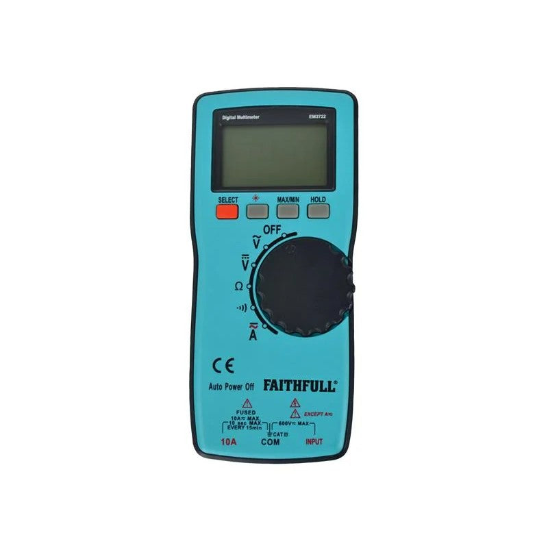Faithfull Auto-Range Digital Multimeter - FAIDETAUTO