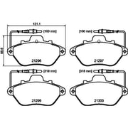 Mintex Front Brake Pad Set MDB1426