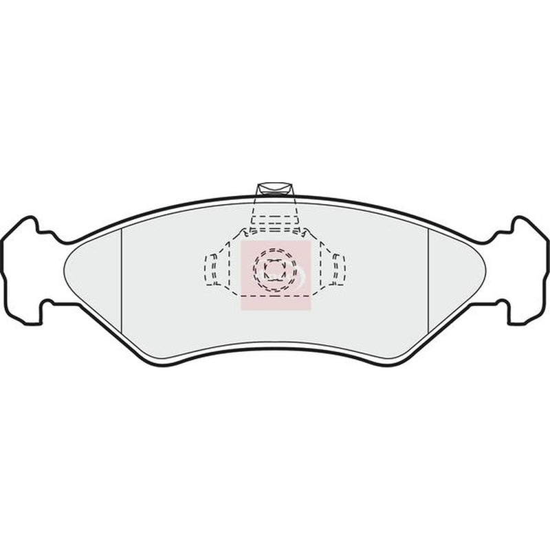 Apec Front Brake Pad Set PAD882