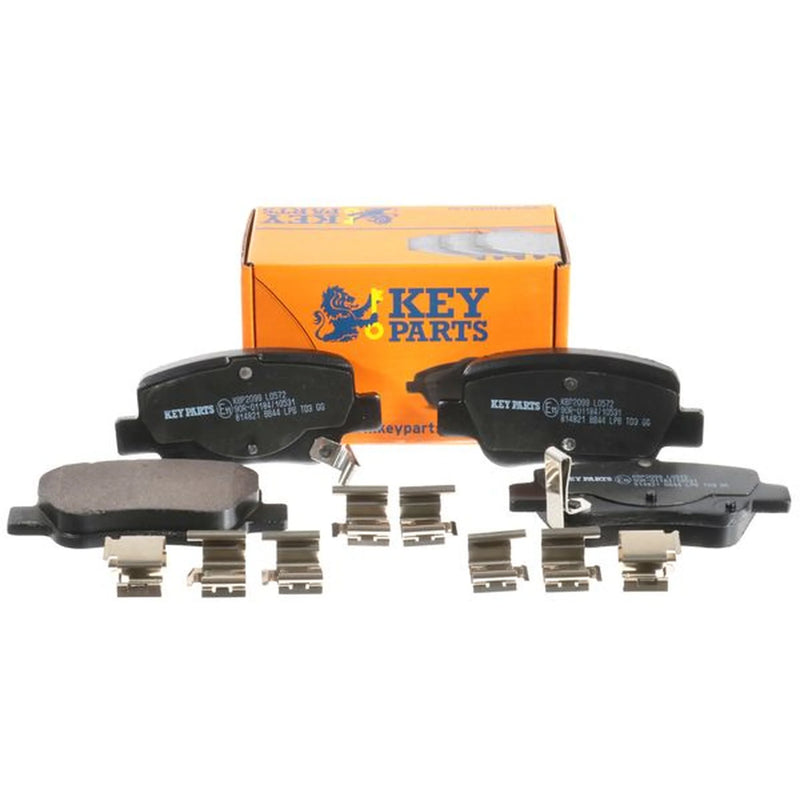 Key Parts 4 x Rear Brake Pad Set KBP2099