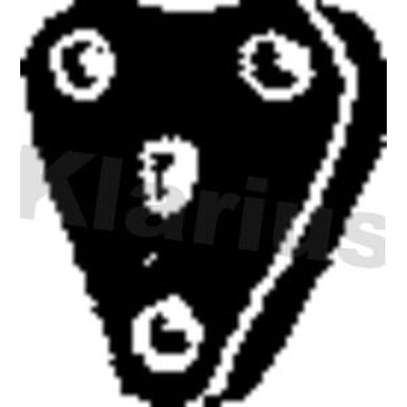 Klarius Exhaust System Mount Rubber 420525