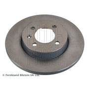 Blue Print 2 x Solid Front Brake Discs ADV1843129