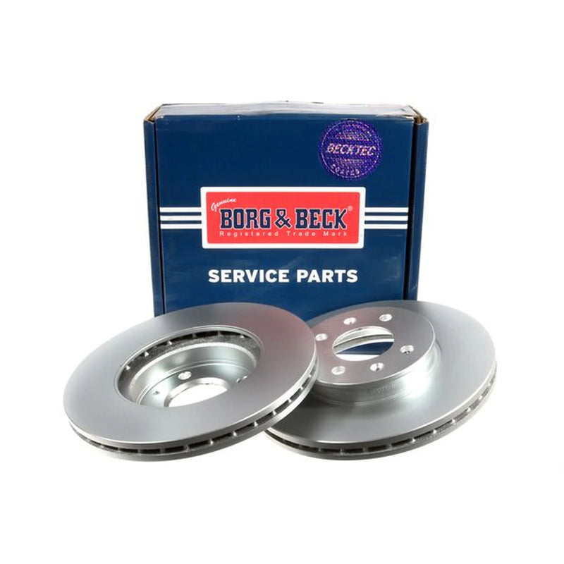 Borg & Beck 2 x Vented Front Brake Discs BBD4579