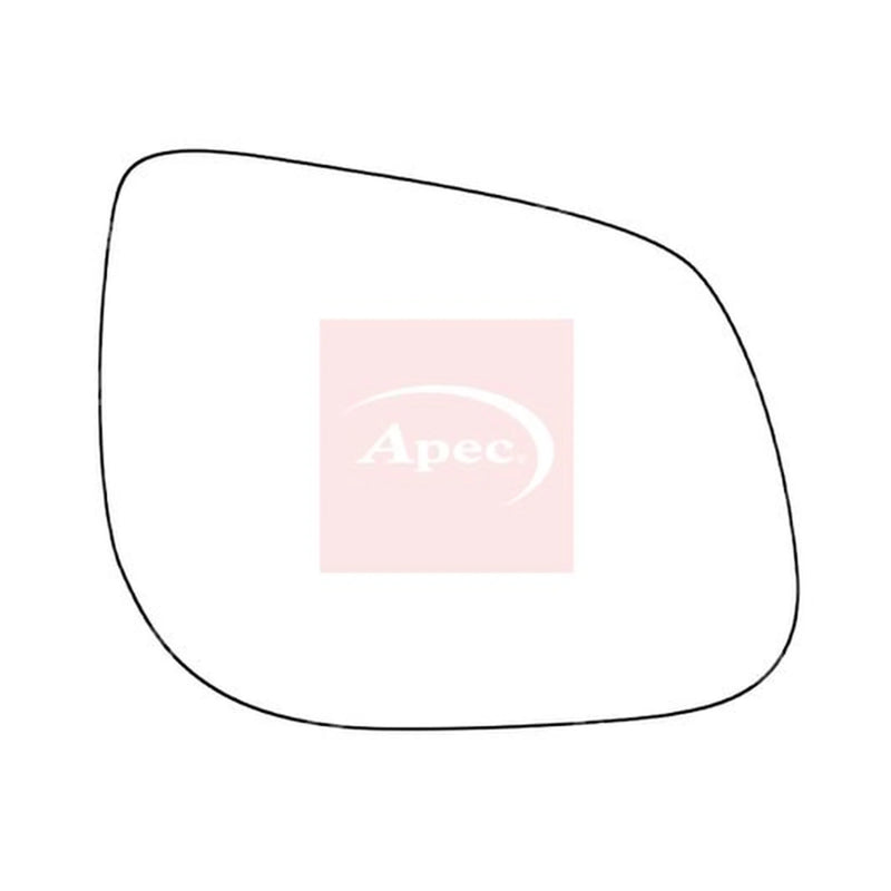 Apec Exterior Wing Mirror Glass Right AMS2668
