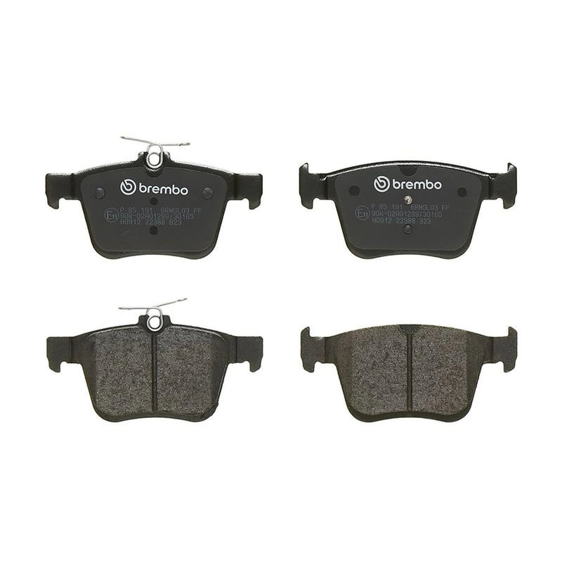 Brembo 4 x Rear Brake Pad Set P85191