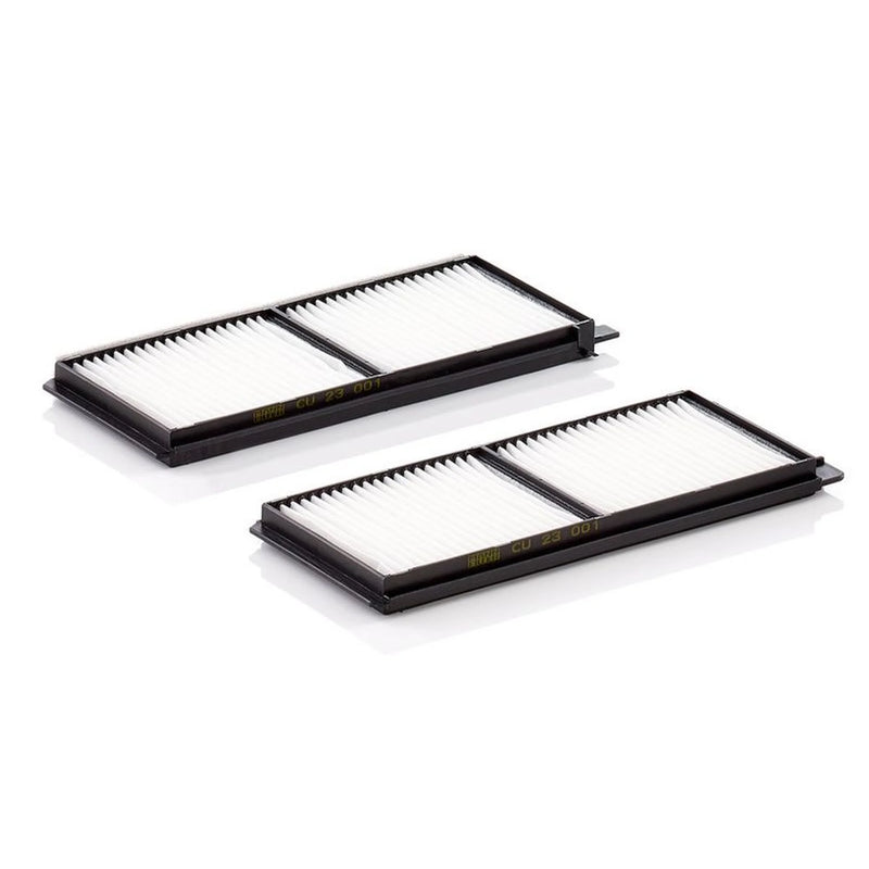 MANN-FILTER Cabin Air Filter (Pollen Filter) below the middle CU 23 001-2