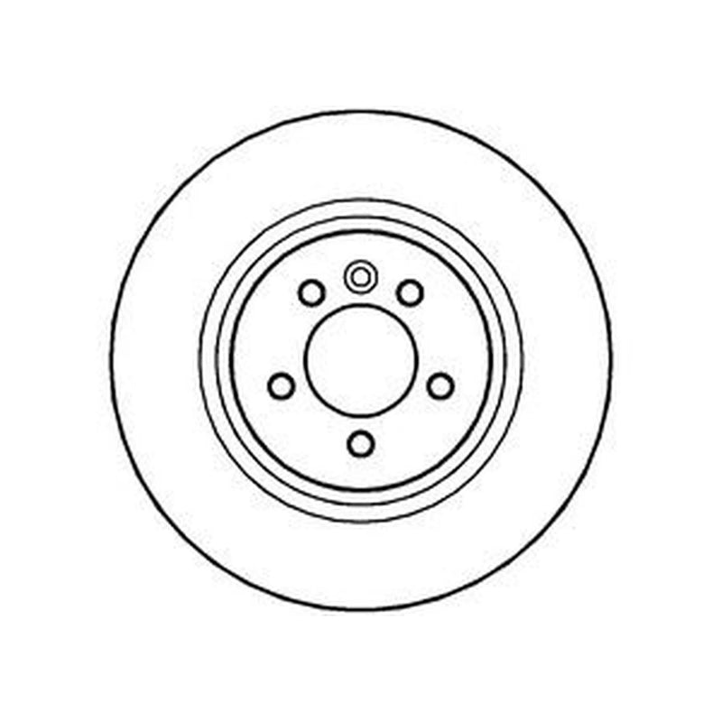 Abtex 2 x Vented Front Brake Discs BD1419V