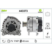 Valeo Car Alternator 12V 443373
