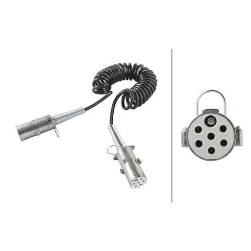 Hella Coiled Cable Connectors 24V PU (Polyurethane) 8KA 004 797-111
