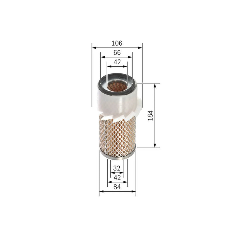 Bosch Engine Air Filter F 026 400 337