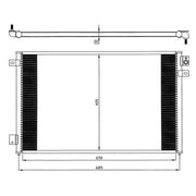 NRF Air Conditioning Condenser 35567