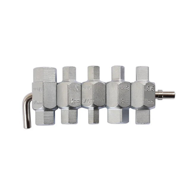 Laser Tools Drain Plug Key Set 5pc - PL