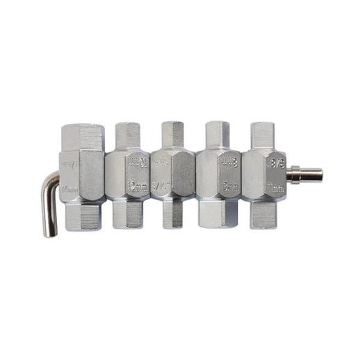 Laser Tools Drain Plug Key Set 5pc - PL