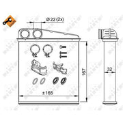 NRF Heater Matrix Core Heat Exchanger 58211
