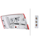 Hella Tail Light / Lamp PY21W Right 2SK 011 082-101