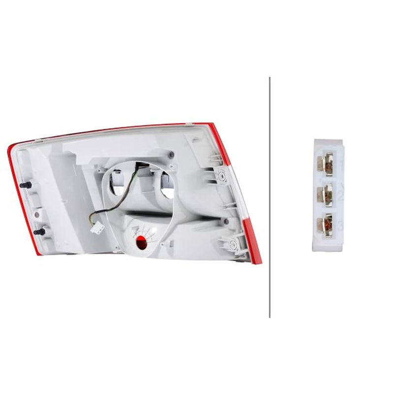 Hella Tail Light / Lamp PY21W Right 2SK 011 082-101