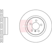 Apec 2 x Front Brake Discs DSK2594