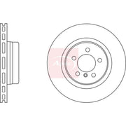 Apec 2 x Front Brake Discs DSK2594