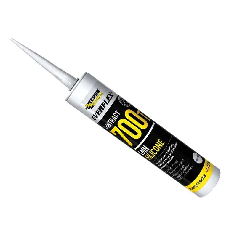 Everbuild Sika Everflex® 700T LMN Silicone Translucent 300ml - 486160