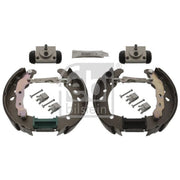 Febi Brake Shoe Set Axle Kit Rear 47162