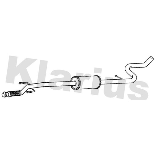 Klarius Box With Centre Pipe Centre PG811E