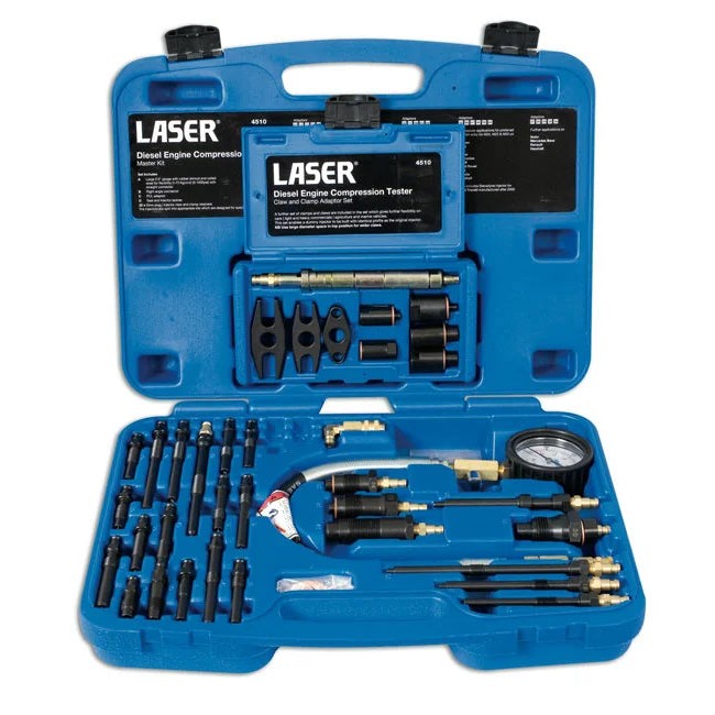 Laser Tools Diesel Engine Compression Master Test Kit - PL