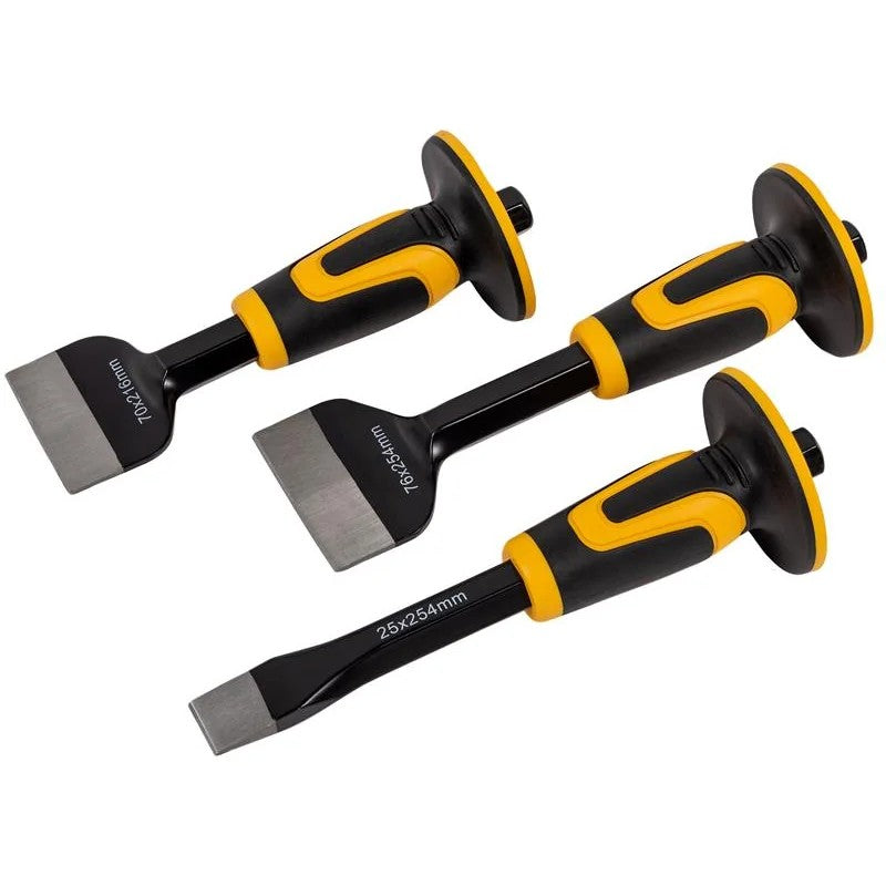 Roughneck Bolster & Chisel Set, 3 Piece - 31-970