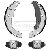 Borg & Beck Brake Shoe Set Axle Kit BBS1137K
