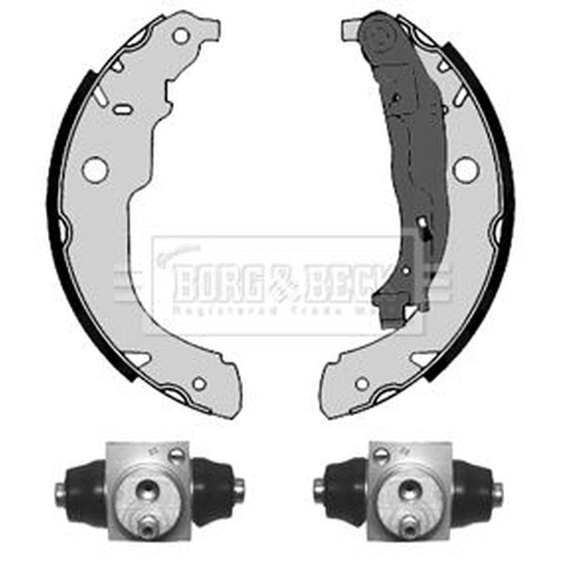 Borg & Beck Brake Shoe Set Axle Kit BBS1137K