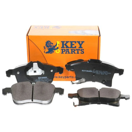 Key Parts 4 x Front Brake Pad Set KBP1875